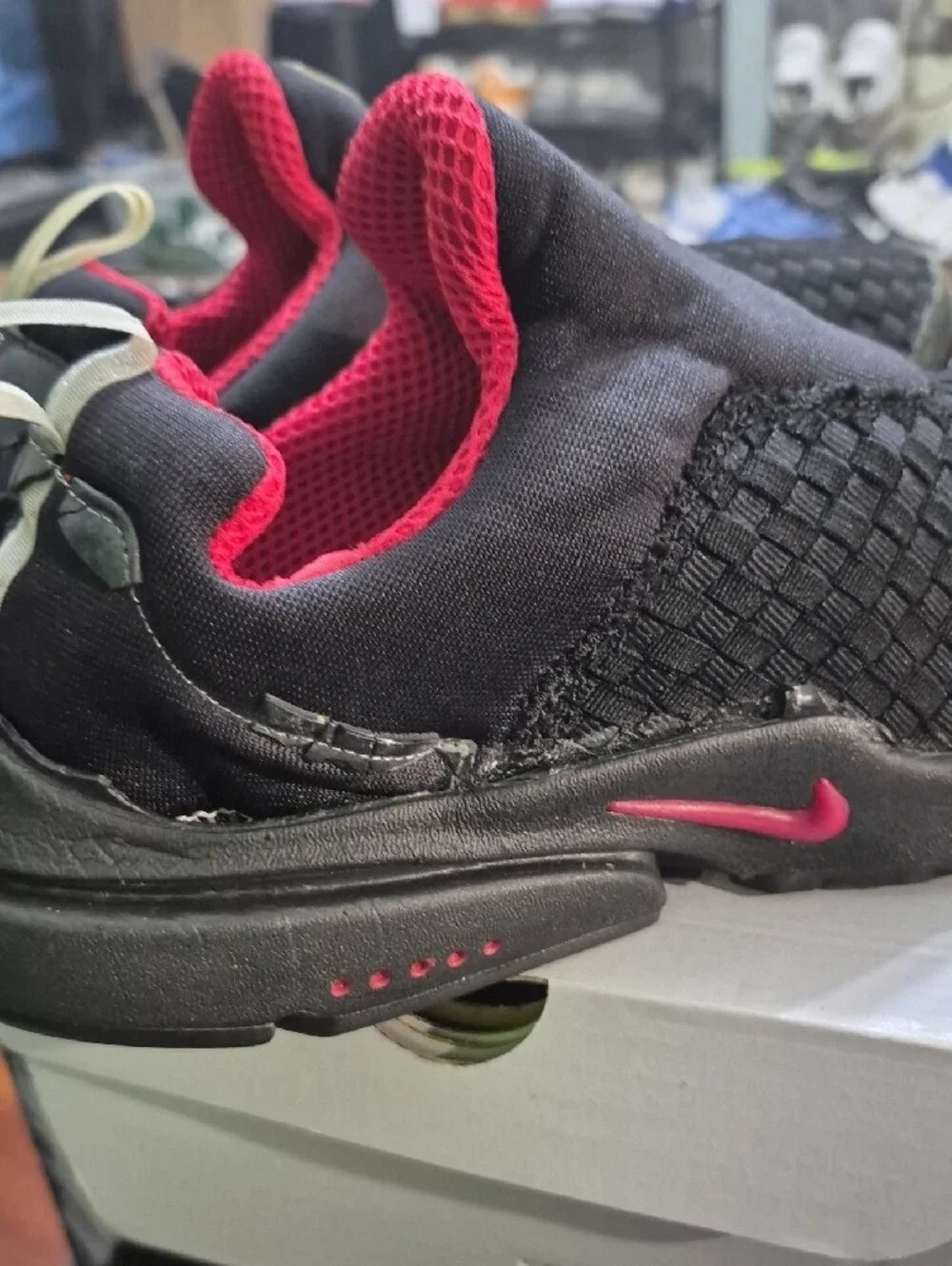 SAMPLE DS Nike Air Presto Wovenowtop 